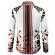 Men's Shirt Graphic Shirt Western Shirt Graphic Classic Collar White Red Green BlackWhite Daily Holiday Long Sleeve Clothing Apparel Fashion Designer Classic