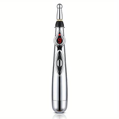 Acupuncture Pen 5 in 1 Electronic Acupuncture Pen Meridian Energy Pulse Massage PenMulti-Function Massage Pen Tools for Massage Energy Therapy Pain Relief1 x AA Battery (Not Included)