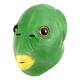 Animal Green Fish Head Cover Orangutan Horse Head Elephant Rooster Head Cover Pig Head Leopard Tiger Fox Mask Latex for Cosplay