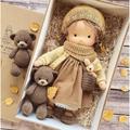 New Cotton Doll Doll Doll Artist Handmade Interchangeable Doll DIY Gift Box Packaging