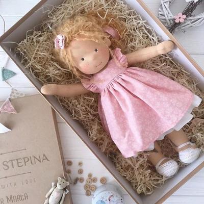 New Cotton Doll Doll Doll Artist Handmade Interchangeable Doll DIY Gift Box Packaging