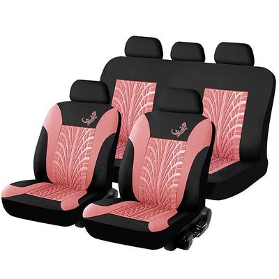 StarFire 4/9PCS Car Seat Covers Set Universal Fit Most Cars Covers Gecko-Pattern Styling Car Seat Protector Four Seasons