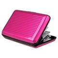 Credit Card Holder Wallet Metal Name Card Holder Waterproof Credit Card Protector for Women Men