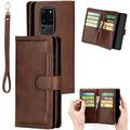 Phone Case For Samsung Galaxy S24 Ultra Plus S23 Ultra Plus S21 Ultra Plus S20 Plus S20 Ultra Note 20 Ultra Wallet Case Card Holder Dustproof with Phone Strap PU Leather