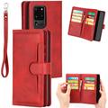 Phone Case For Samsung Galaxy S24 Ultra Plus S23 Ultra Plus S21 Ultra Plus S20 Plus S20 Ultra Note 20 Ultra Wallet Case Card Holder Dustproof with Phone Strap PU Leather