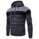 Men's Hoodie Full Zip Hoodie Jacket Sweat Jacket Black Yellow Red Blue Dark Gray Hooded Color Block Work Casual Daily Basic Streetwear Casual Spring Fall Clothing Apparel Hoodies Sweatshirts Long