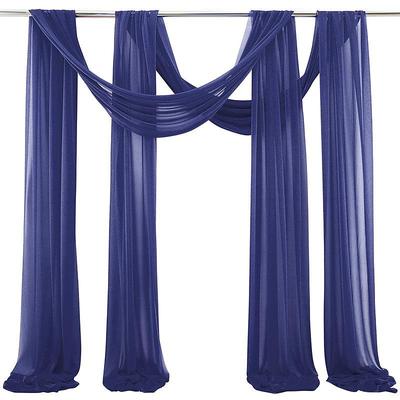 Sage Green Wedding Arch Drapes Chiffon Fabric Drapery Sheer Backdrop Curtains for Party Ceremony Arch Stage Decorations