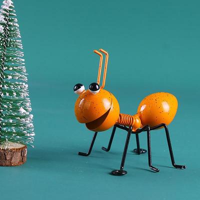 1pc Creative Iron Art Ant Animal Ornament, Home Decor