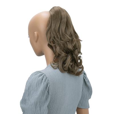 Hairpiece Ponytail Extensions Voluminous Wavy Blond Mix H136