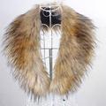 Sleeveless Collars Faux Fur Fall Wedding Party Evening / Casual Fur Wraps / Fur Accessories / Faux Leather With Smooth / Fur