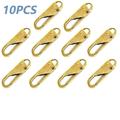 10pcs Universal Zipper Puller Detachable Zipper Head Instant Zipper Repair Kits For Zipper Slider DIY Sewing Craft Sewing Kits Zippers