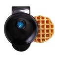 Mini Maker for Individual Waffles, Hash Browns, Keto Chaffles with Easy to Clean, Non-Stick Surfaces, 4 Inch, Aqua