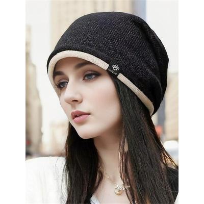 Women's Active Street Pure Color Headwear