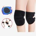 1PC Knee Pads for Garden Suitable for Gardening House Cleaning Construction Flooring Kneepads with Thick EVA Foam Padding Comfortable Kneeling Cushion for Floors Cleaning Scrubbing Black