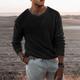 Men's Sweater Pullover Sweater Jumper Ribbed Knit Cropped Knitted V Neck Clothing Apparel Spring Fall Camel Gray / GRAY S M L