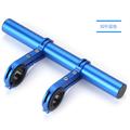 bicycle handlebar extension, 20cm multifunction double bike handlebar extender aluminum alloy bracket extension flashlight holder bicycle accessories with screwdriver for bicycle speedometer light