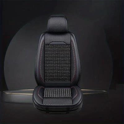 Summer Wood Beads Car Cushion Breathable Beads Car Seat Cushion Single Seat Four Seasons General Cool Cushion Single Piece