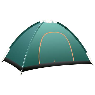3-4 Person Outdoor Instant Setup Tent Automatic Pop-up Tent, 4 Season Waterproof Tent for Hiking,Camping,Travelling