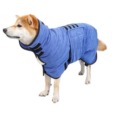 Dog Cat Bath Towel Dog Dry Robe Fashion Cute Winter Breathable Soft Washable Comfortable Outdoor Casual Daily Dog Clothing for Bichon Frise Pomeranian Baby Pet Papillon Small