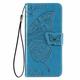 Phone Case For Samsung Galaxy S24 S22 S22 Plus Ultra S10 Plus S20 Samsung Note 10 Lite Full Body Case Portable Dustproof with Wrist Strap Butterfly Solid Colored PU Leather