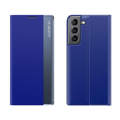 Phone Case For Samsung Galaxy S25 S24 S23 S22 S21 FE S21 Ultra Plus A72 Full Body Case Auto Sleep / Wake Up Magnetic Flip Kickstand Solid Colored TPU PU Leather