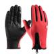 Winter Gloves Touch Screen Warm Gloves Cold Weather Windproof Cycling Driving Riding Bike Telefingers Thermal Gloves Non-Slip Silicone Gel Adjustable Full Finger Mittens