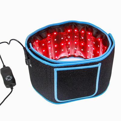 Red Infrared LED Light Beauty Belt LED Warm Pad Massage 660nm/850nm Waist Heat Pad Reduces Puffiness