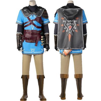 Inspired by The Legend of Zelda: Tears of the Kingdom Link Anime Cosplay Costumes Japanese Masquerade Cosplay Suits Costume For Men's Women's