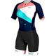 Women's Triathlon Tri Suit Short Sleeve Triathlon Silver Light Yellow Dark Grey Graphic Bike Lycra Sports Graphic Clothing Apparel