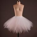 Ballet Skirt Draping Women's Adults' Tutu Dress Costume Training Dropped Polyester