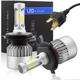 2pcs LED High/Low Beam Headlight Conversion Kit Light Bulbs H7 H1 H3 H11 H8 9005 9006 LED COB 36W 8000LM 6500K for Car Headlight White Frio S2H7 Lamp Kit Car Light Lamp Replace DC9-32V