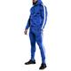 Men's Tracksuit Sweatsuit Zip Hoodie Sweatshirt Hoodie Jacket Jogging Suits Black Yellow Navy Blue Royal Blue Light Grey Hooded Stripes Drawstring 2 Piece Sports Outdoor Sports Streetwear