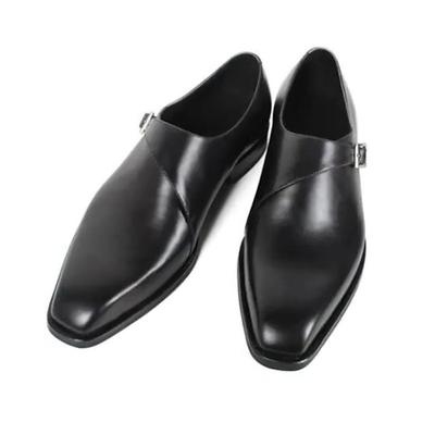 Men's Oxfords Loafers Slip-Ons Monk Shoes Patent Leather Shoes Vintage Business Classic Outdoor Party Evening PU Synthetics Wine Black Brown Summer Spring