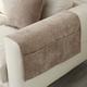 Sofa Armrest Cover Solid Color Extended Non slip Storage Cover Thick Chenille Sofa Armrest Cover