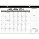 2024 Desk Calendar - 2024-2025 Wall-mounted Desk Calendar 18-month Calendar, Desk Calendar 2024, Jan 2024 - June 2025, 17 X 12