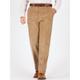 Men's Dress Pants Corduroy Pants Trousers Suit Pants Pocket Straight Leg Plain Comfort Breathable Outdoor Daily Going out Fashion Casual Khaki Dark Blue