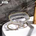 Vertical Oval Soap Tray Rack, Creative Soap Dish, Soap Box With Diversion Nozzle Design, For Bathroom And Kitchen, Bathroom Accessories