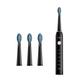 Ultrasonic Electric Toothbrush Kit Rechargeable USB With 3/8 Soft Bristles Brush Heads 5 Cleaning Modes Waterproof Oral Care Toothbrush Suitable For Male And Female At Home Travel Ideal For Gift