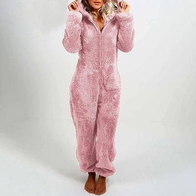 Fleece s Onesies Wearable Blanket Women Jumpsuit Warm Romper Sleepwear One Pieceed Playsuit Loungewear
