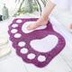 Bathroom Rugs Mats Water Absorbent Non-Slip Mat Used in Bathroom, Shower, Room, Etc.Soft Flocking Bath Mat Machine Washable Bath Mat Bathroom Mat