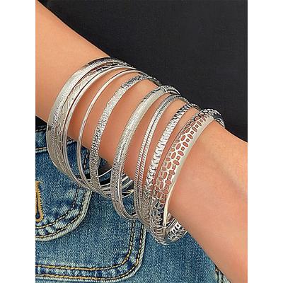 Women's Bangle Fashion Outdoor Geometry Bracelets Bangles