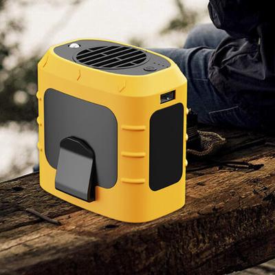Handheld Turbo Fan with 3600mAh Battery – 100-Speed Personal Pocket Fan, USB Rechargeable for Outdoor Travel and Home Use