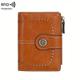 Women's RFID Blocking Faux Leather Wallet – Large Capacity Vintage Bifold Clutch Purse with Zipper Coin Pocket for Everyday Travel Use