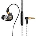 X6 Wired HiFi Earphones In-ear Bass Headphones with MIC Dynamic Music Monitor Earbuds Noice Cancelling Headsets