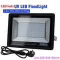 395nm Led UV Floodlight 220V Ultraviolet Stage Lamp 72leds 144leds 180leds LED Stage Blacklight Waterproof Disco Party Stage Backlight