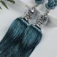 2 Pcs Rope Curtain Tassel Tie Backs Curtain Fringe Tiebacks Holdbacks Window Drapes Curtain Supplies Rope Room Accessories