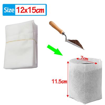 Biodegradable Nonwoven Fabric Nursery Plant Grow Bags Seedling Growing Planter Planting Pots Garden Eco-Friendly Ventilate Bag