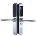 WAFU Smart Door Lock, Waterproof Biometric Fingerprint Electronic Door Lock with Narrow Edge, RFID Card Code Lock with Aluminum Alloy WF-021