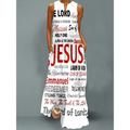 Women's Easter Cross Long Dress Maxi Dress Casual Dress Swing Dress Print Dress Letter Casual Holiday Vacation Beach Pocket Print Sleeveless V Neck Dress Loose Fit Black White Green Spring