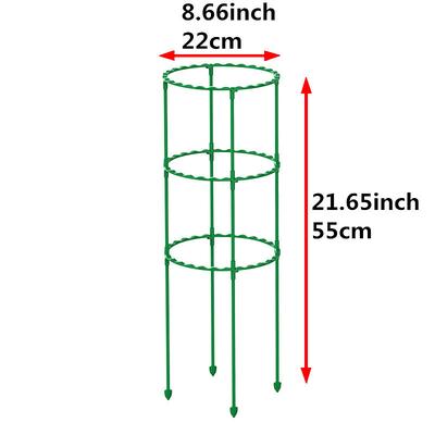 DIY Tomato Cages Plant Support CagesAssembled Multi -layer Adjustable Garden Trellis for Vegetables Fruits Climbing Plants Pots Flowers Vines